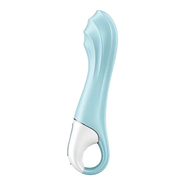 Satisfyer Masażer Air Pumo Vibrator 5+ Blue Masażer intymny