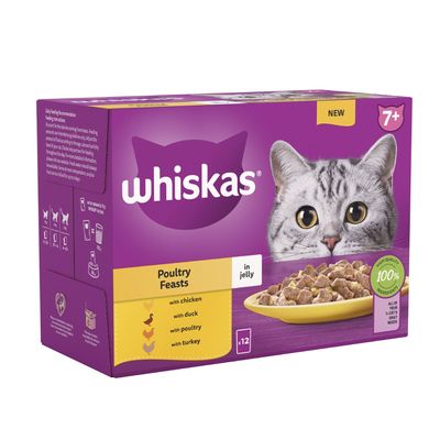 Whiskas 7+ Seniorenbeutel in Gelee