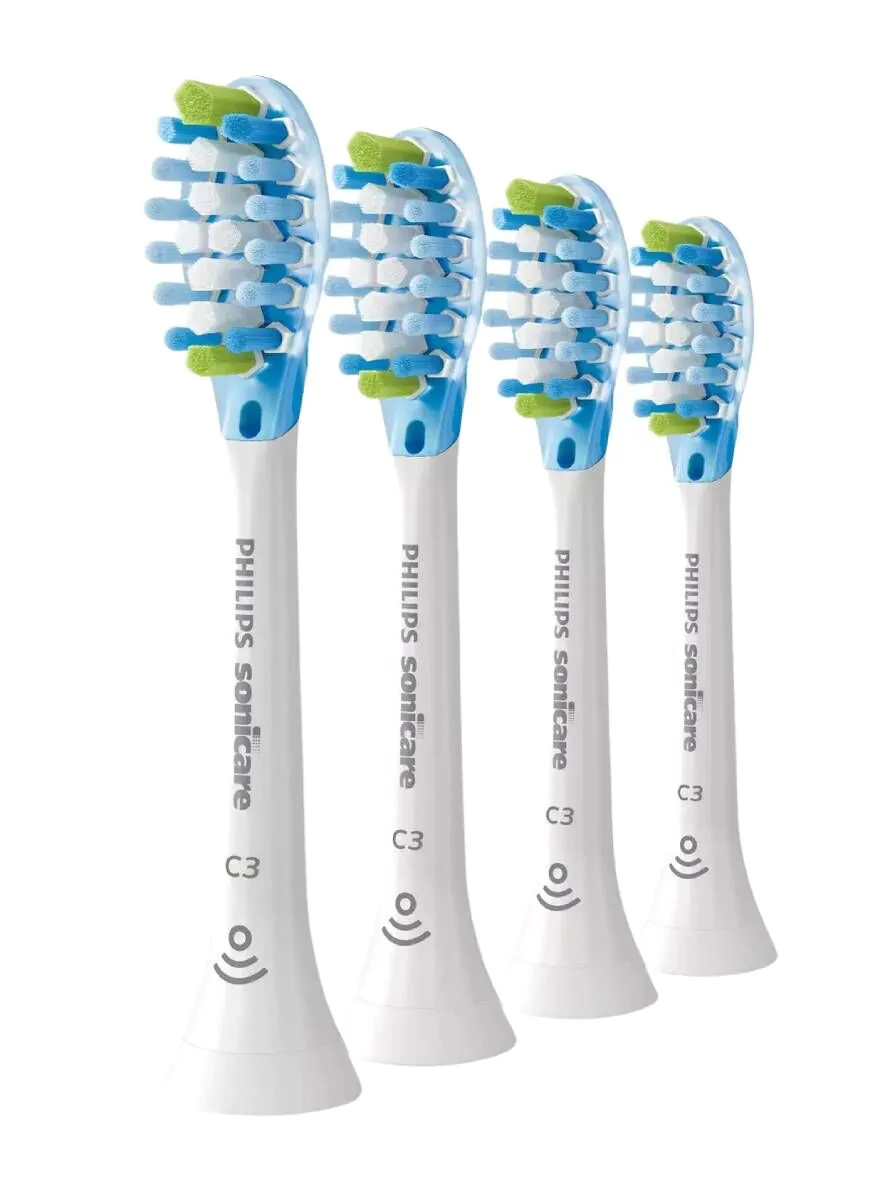 Philips Sonicare C3 Premium Plaque Control HX9044/17 Końcówki białe, 4 szt.