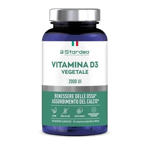STARDEA Stardea Vitamine D3 Veg 30Cpr Immuunsysteem en botgezondheid