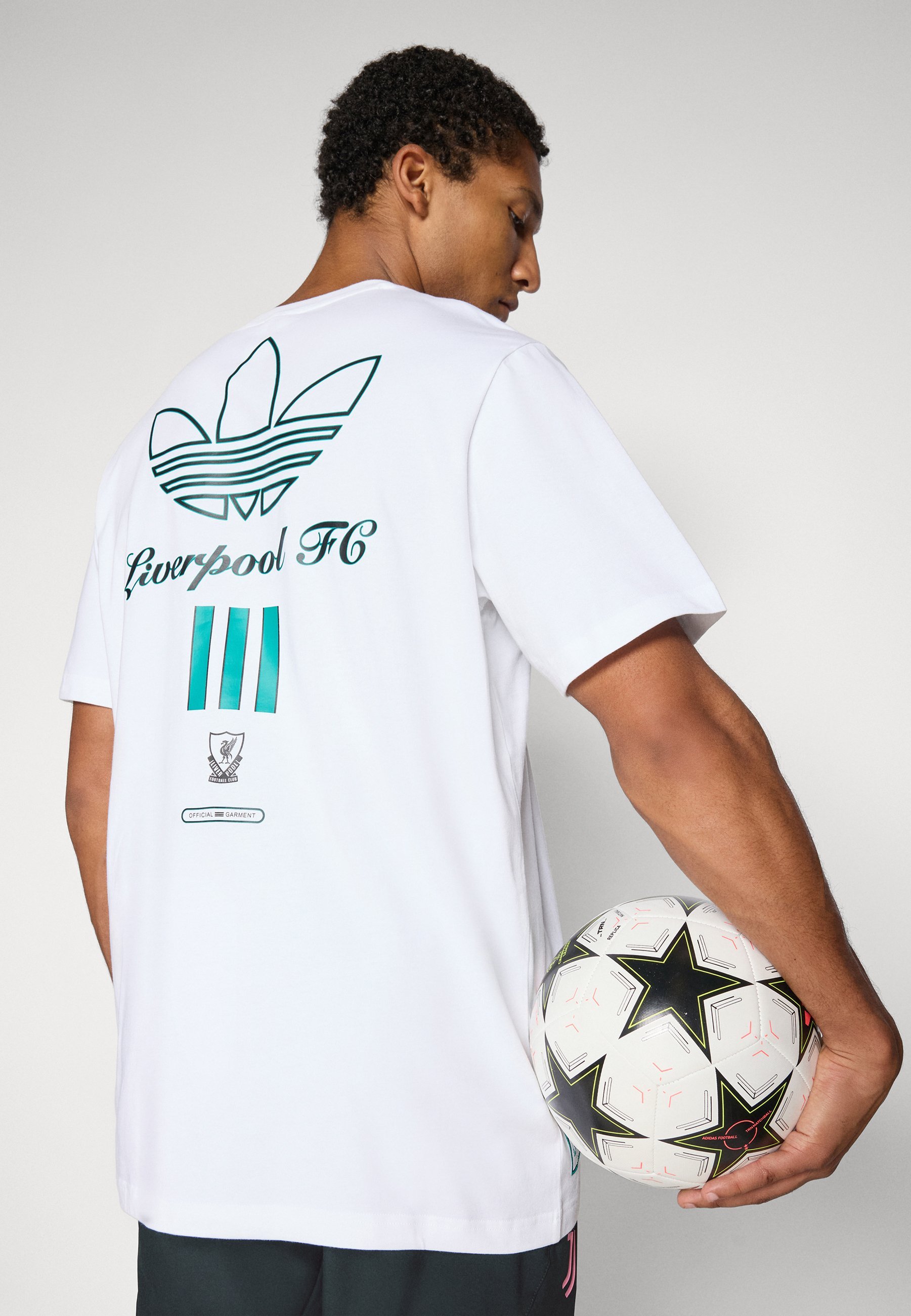 adidas Originals LIVERPOOL FC ICON GRAPHIC T-SHIRT - Clubkleding - wit