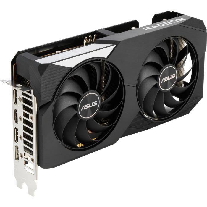 Scheda grafica - ASUS - Dual -RX6600XT-O8G AMD Radeon RX 6600 XT 8 GB GDDR6