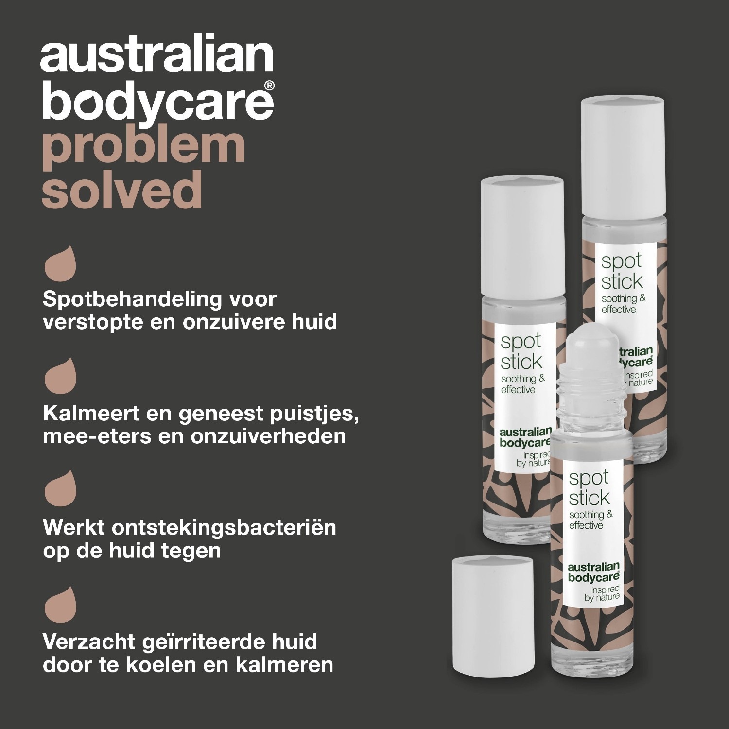 Australian Bodycare set za njegu lica 3x9ml stik za mrlje - 1 komad