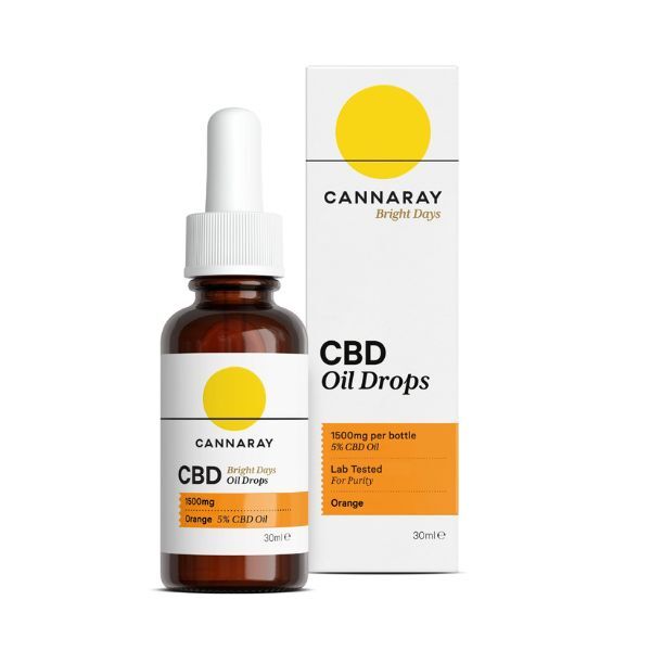Cannaray Bright Days Öl-Tropfen 1500 mg 30 ml – Orange | Gesundheit | Superdrug