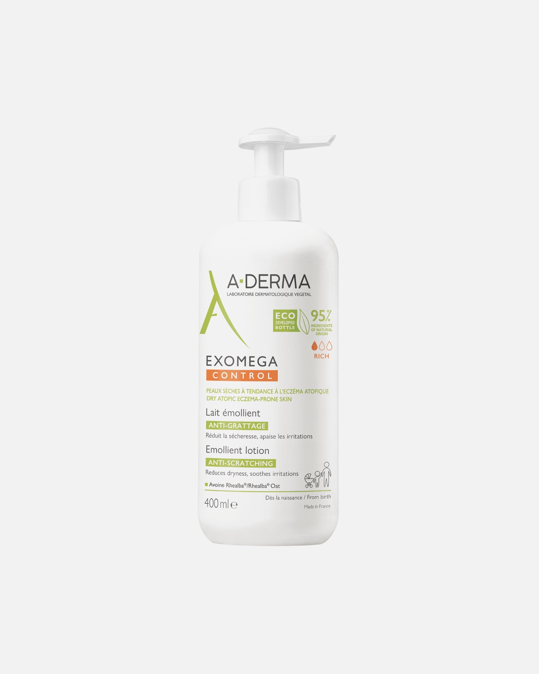 A-DERMA Exomega Control losion za tijelo – 400 ml