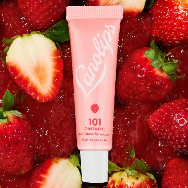 Lanolips 101 Salbe Multi-Balsam Erdbeere