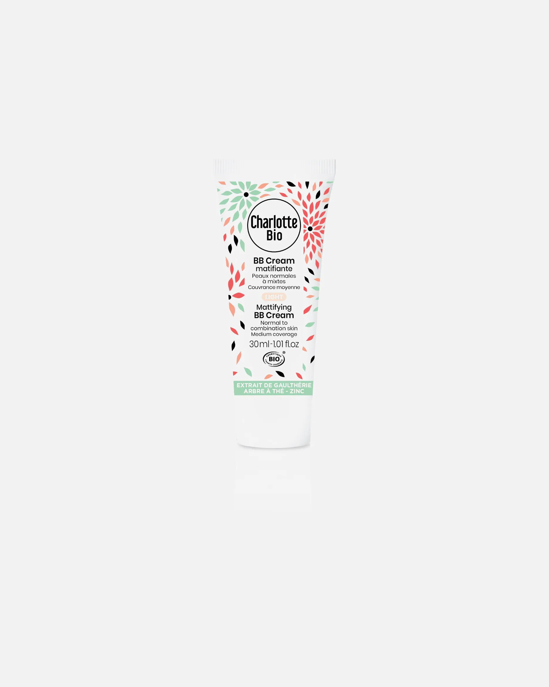 Charlotte Bio BB cream matifiante nude- peaux mixtes