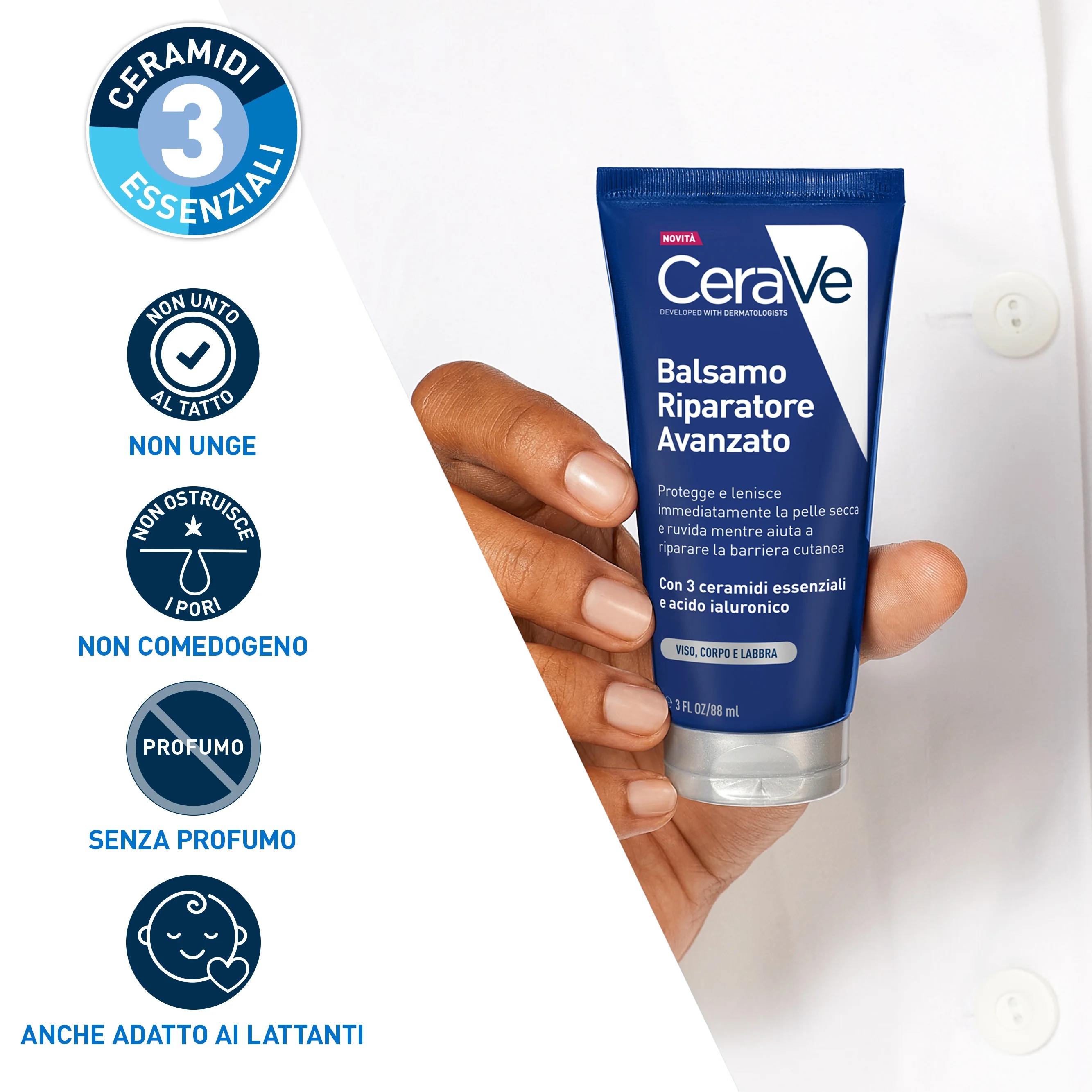CERAVE Cerave Advanced Repair Conditioner 88 ml Reichhaltiger Conditioner