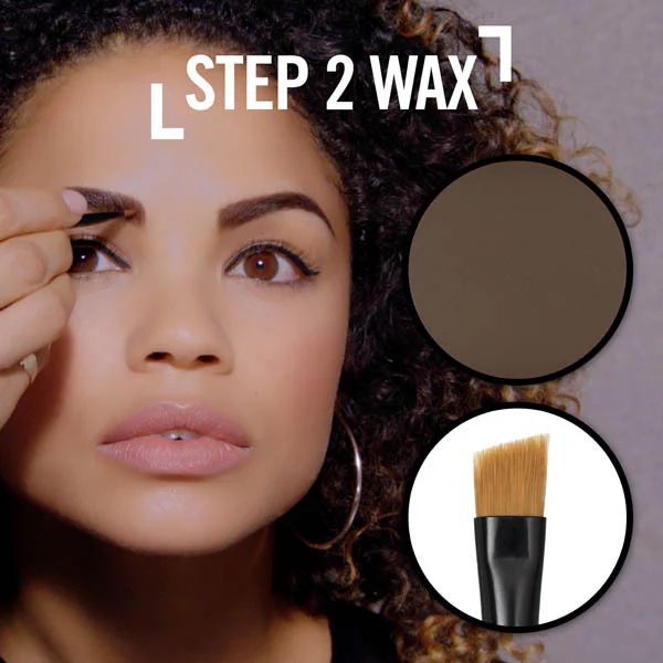 Rimmel Brow This Way øyenbrynsformingssett 003 mørkebrun