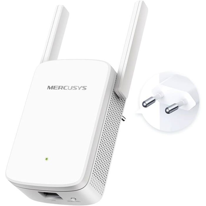 TP-Link ME30 WLAN-Repeater, AC1200 Mbit/s Dualband-WLAN-Verstärker, WLAN-Extender, verstellbare Hochleistungsantennen, Gigabit-Anschluss