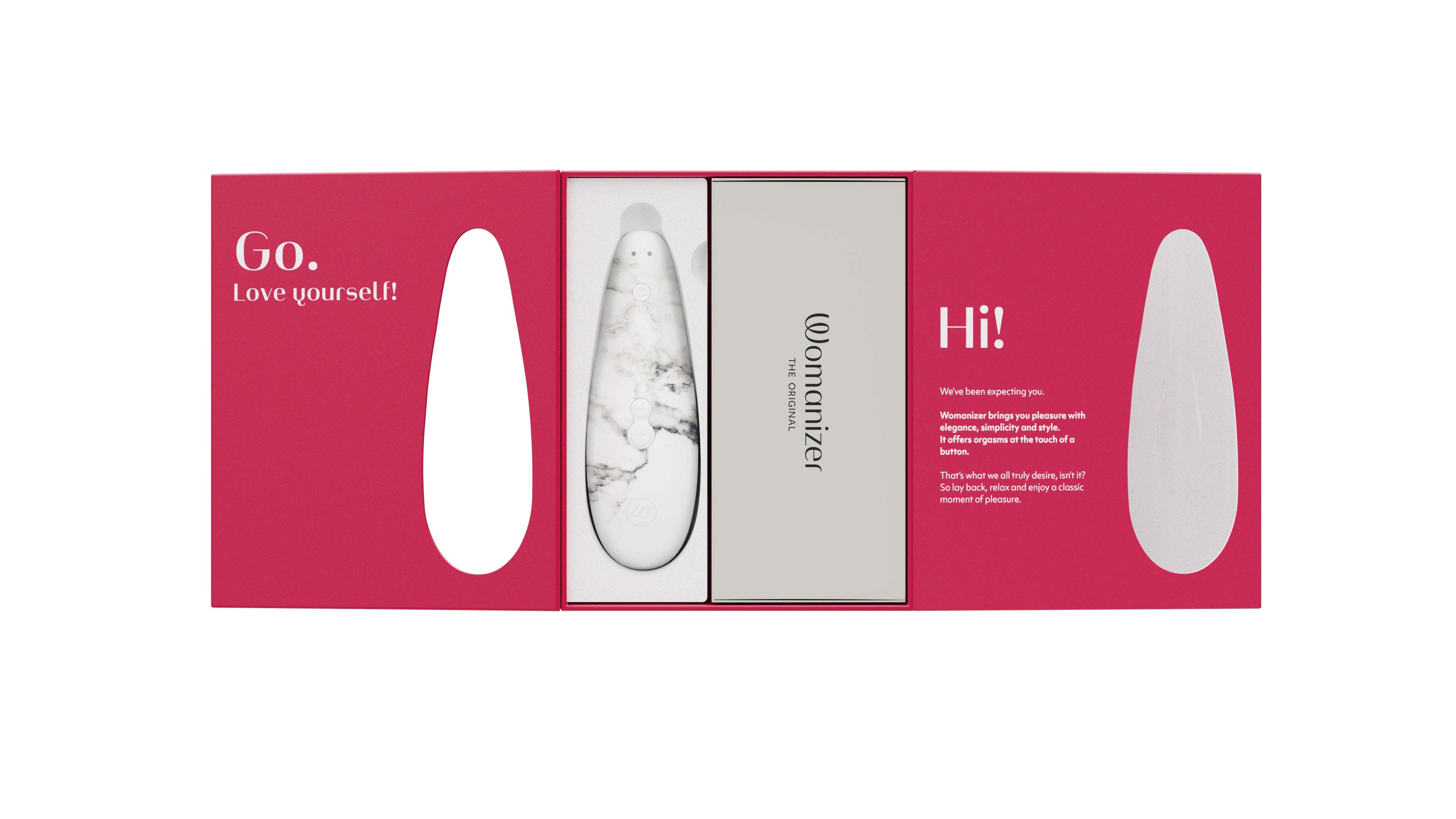 Vibratorja Marilyn Monroe Classic 2 White Marble