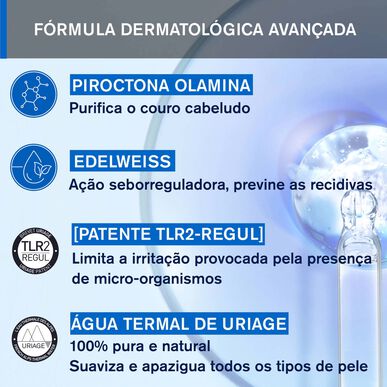 Uriage DS hårsjampoing Doux Équilibrant Gentle Balancing Shampoo Alle hårtyper 500 ml 500 ml