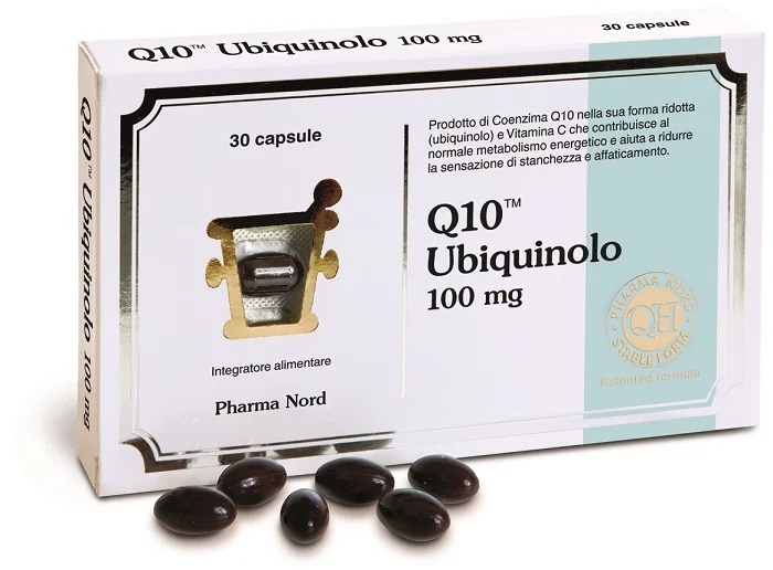 Bio Active Ubiquinol Q10 voedingssupplement, 30 antioxidant capsules