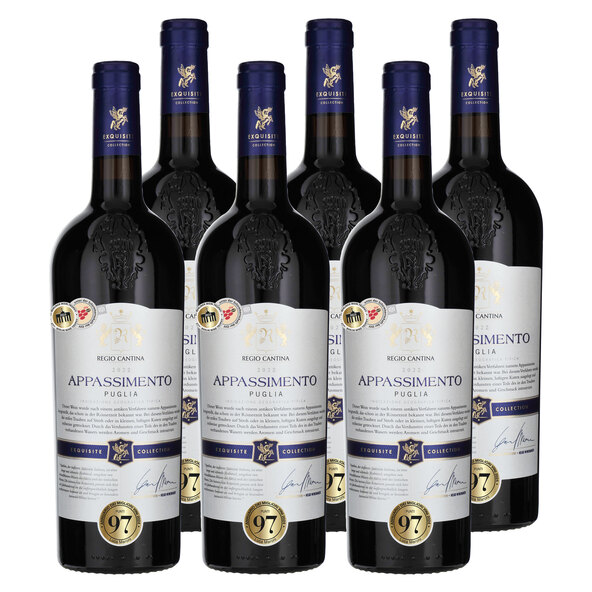 Droogmiddel Apulia IGT Royal Cellar, 6 flessen tot 0,75 l