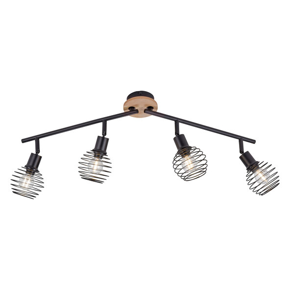 Lampă de tavan Eugen E14, 4 becuri