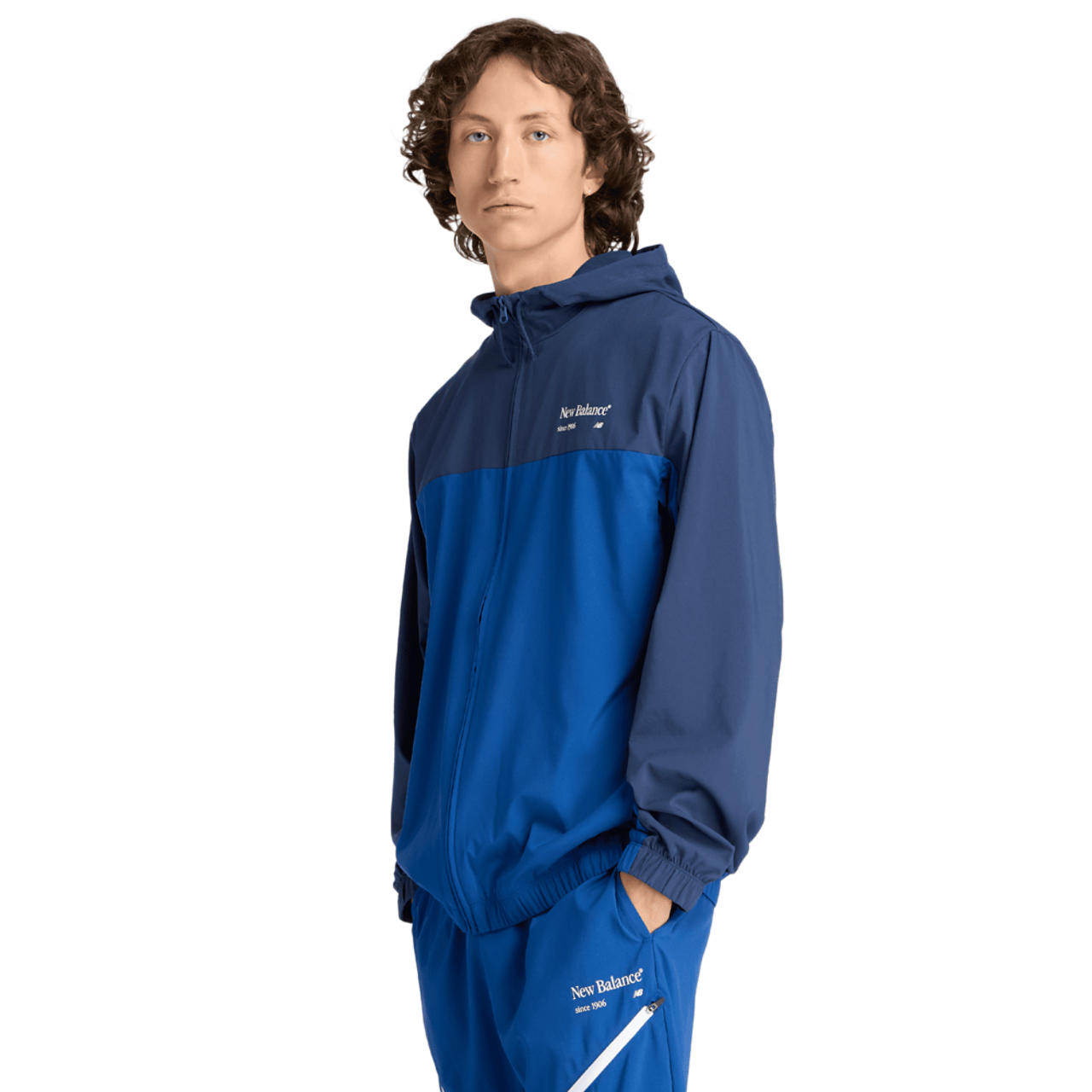 New Balance Reimagined Woven Graphic Jacket