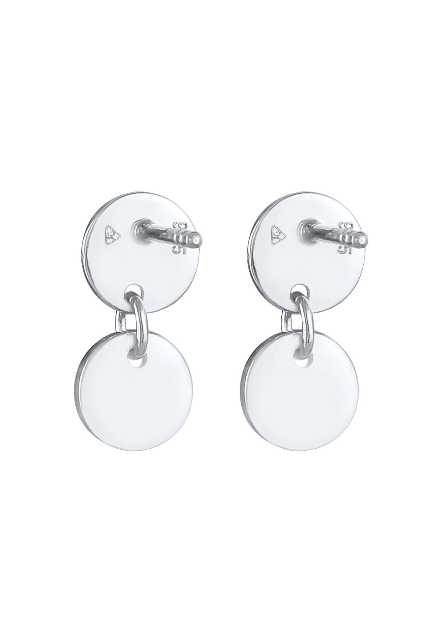 Elli Boucles d'oreilles pour femmes au look bohème tendance en argent sterling 925 plaqué or