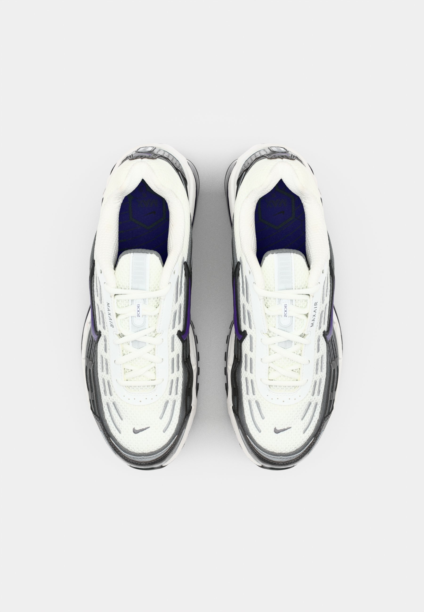 Nike Sportswear AIR MAX TL 2.5 UNISEX - Trainers - white/wild grape/black/smoke grey