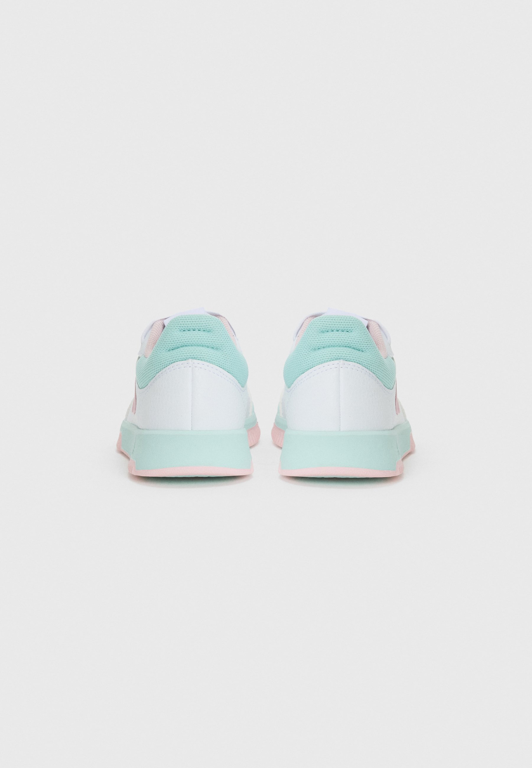 adidas Performance TENSAUR - Chaussure d'entraînement - blanc/rose clair/bleu turquoise