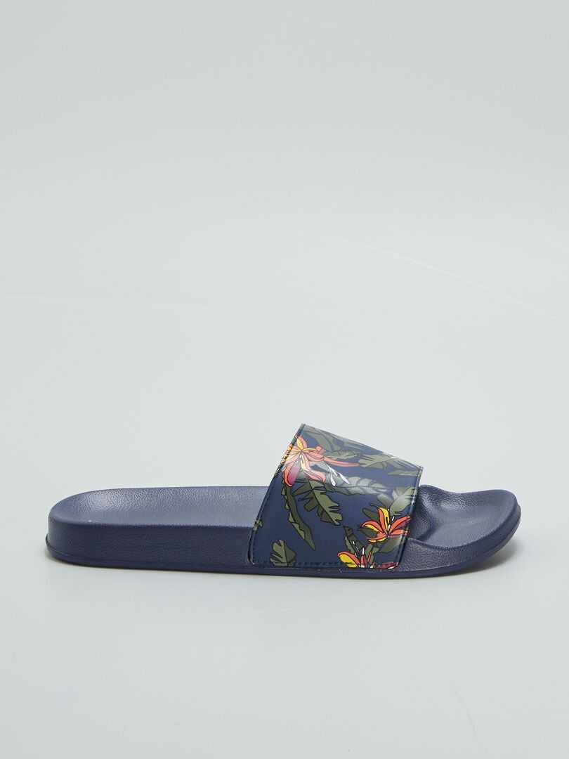 Mules de piscina - AZUL