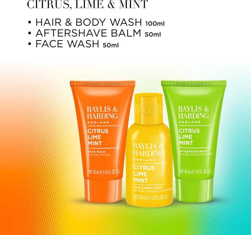 Baylis & Harding Cadeauset voor Heren met Citrus, Limoen en Munt