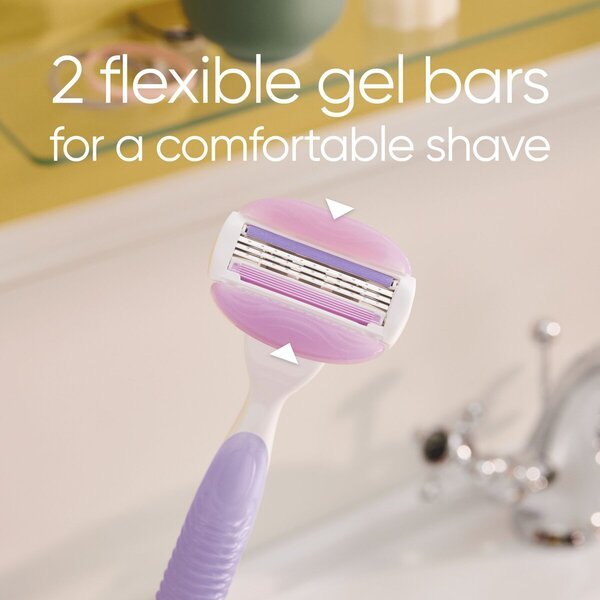 „Gillette Venus Comfortglide Breeze“ skutimosi peiliukai<br>3 x 4 vnt.