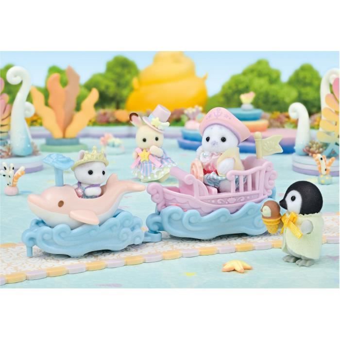 Mini-figures - SYLVANIAN FAMILIES - The Little Sea Train - Ages 3+