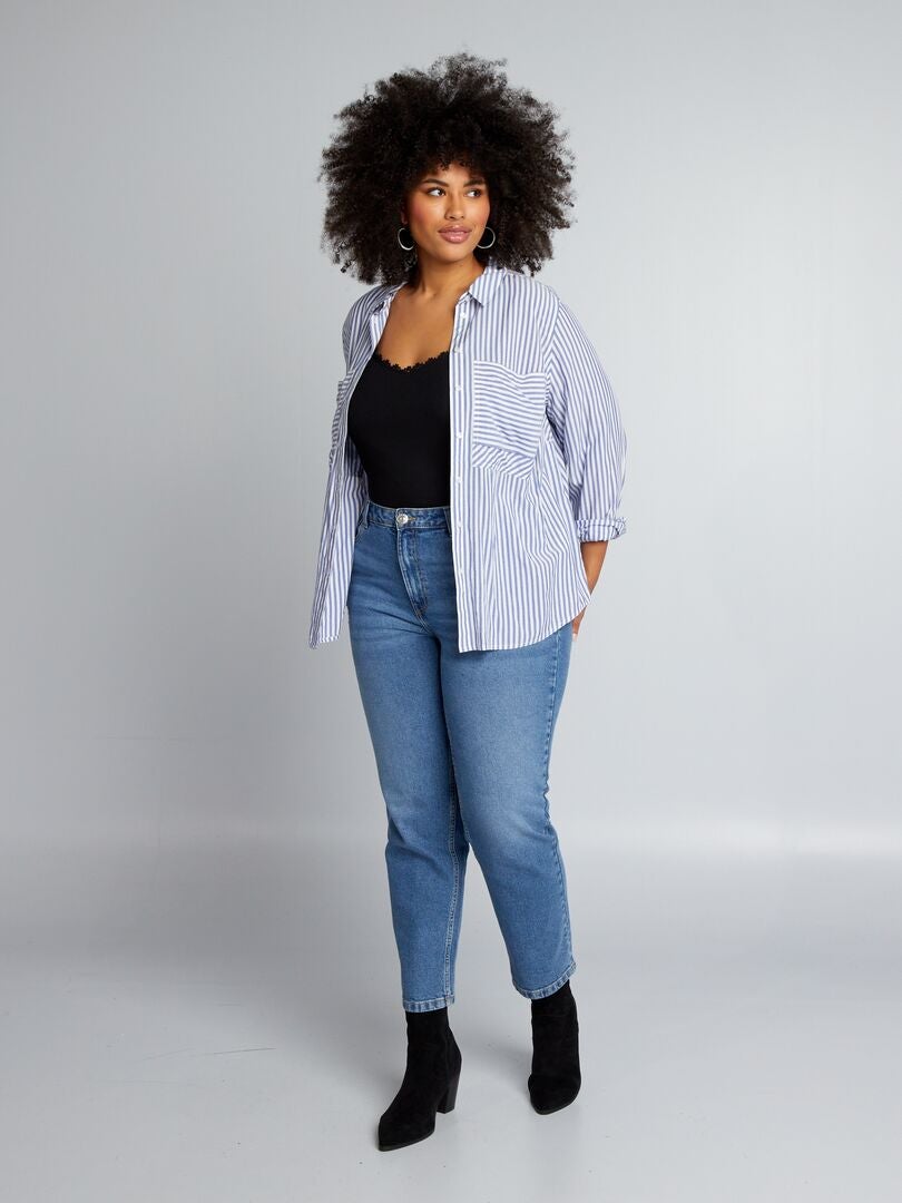 Camisola com alças finas - preta