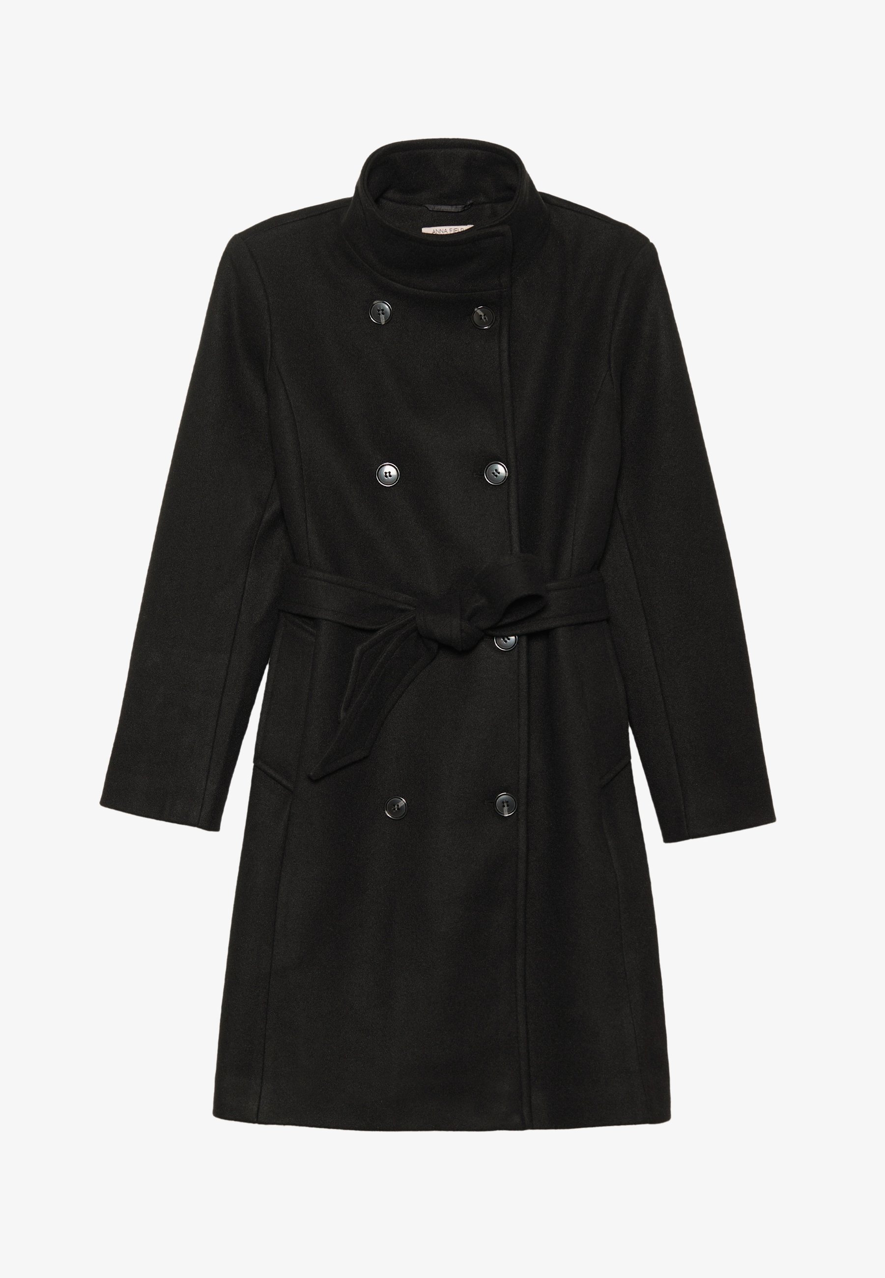 Anna Field Classic coat - black