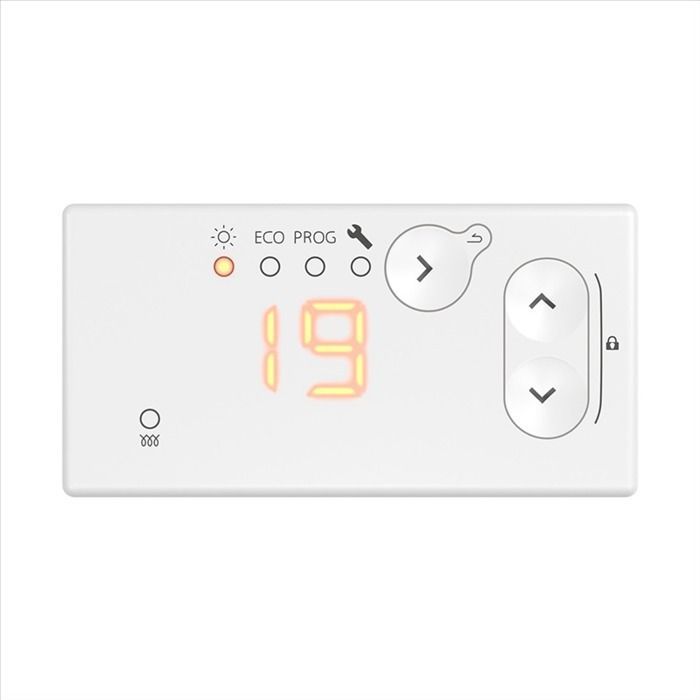 Radiador elétrico vertical Thermor Evidence 2 - 750 W - Branco