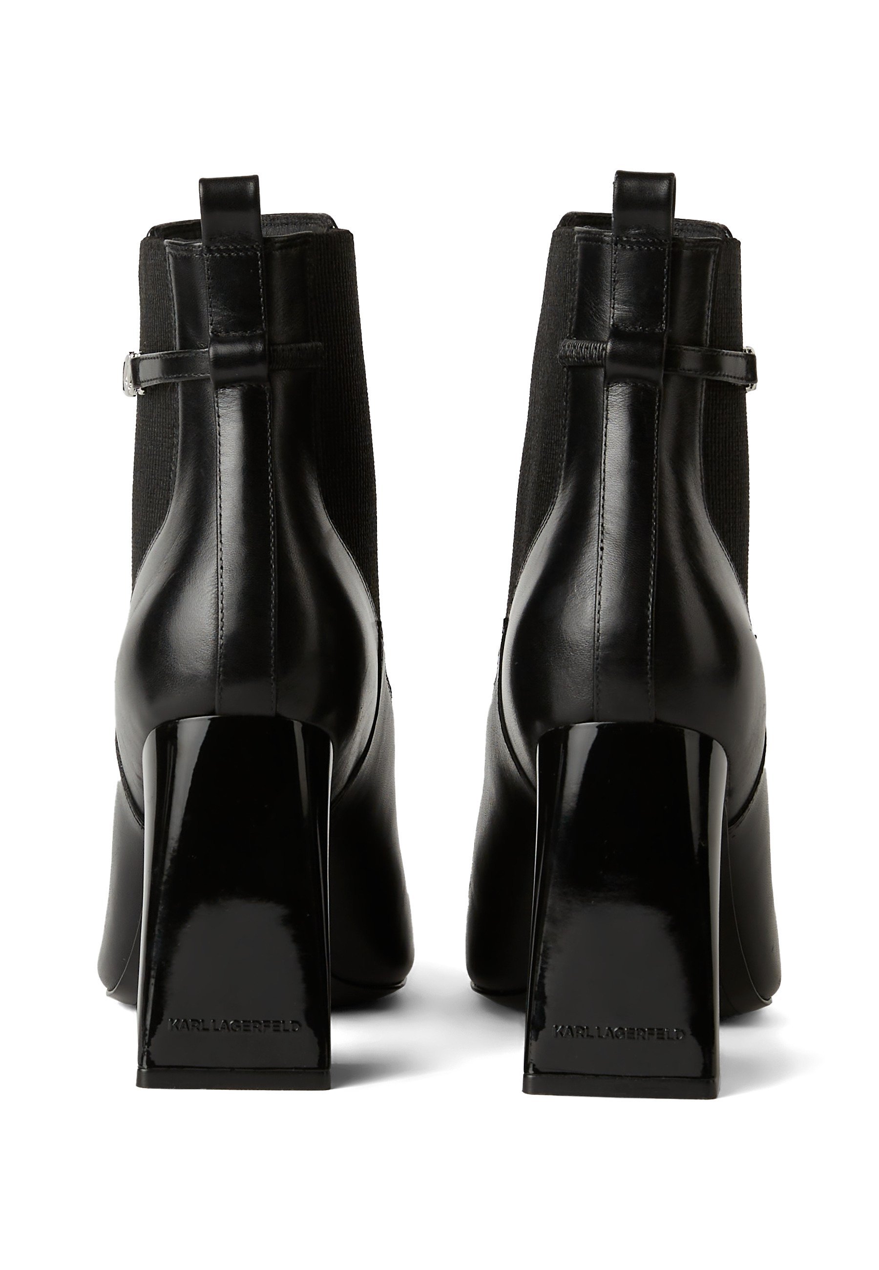 KARL LAGERFELD ASTRA NOVA GORE - Stivaletti con tacco alto - pelle nera