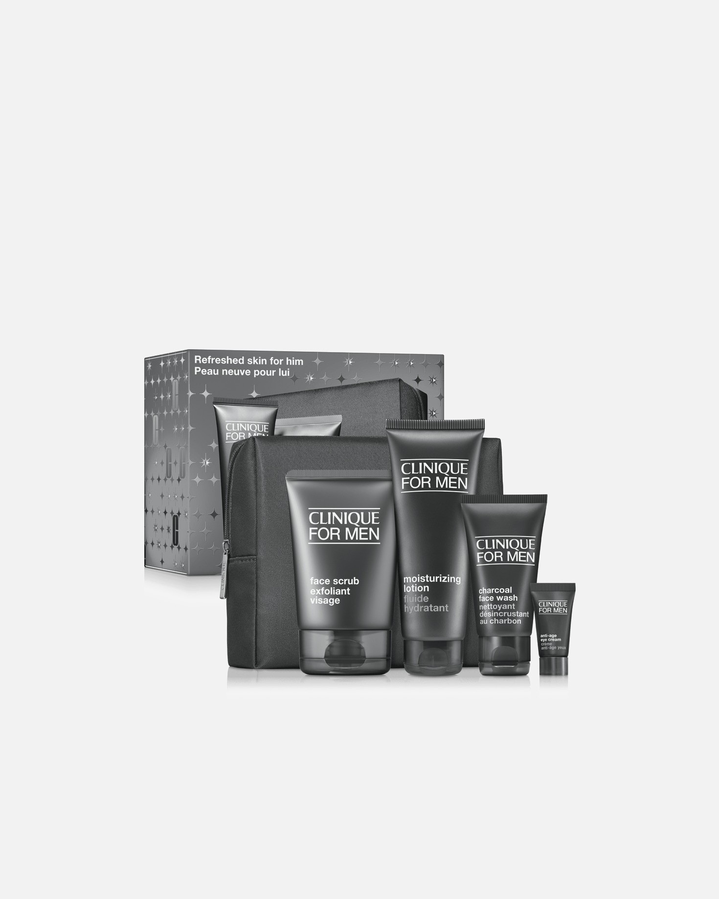 Sada na starostlivosť o tvár Clinique Clinique for Men – Refreshed Skin for Him – 1 kus