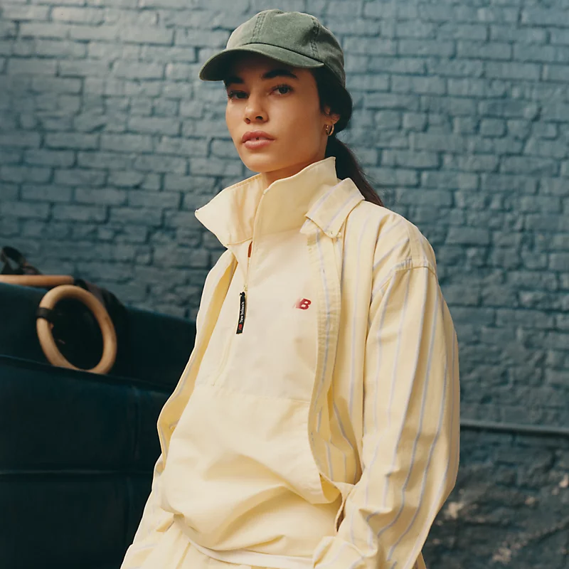 Męska bluza z kapturem Made in USA Quarter Zip - DAWN GLOW