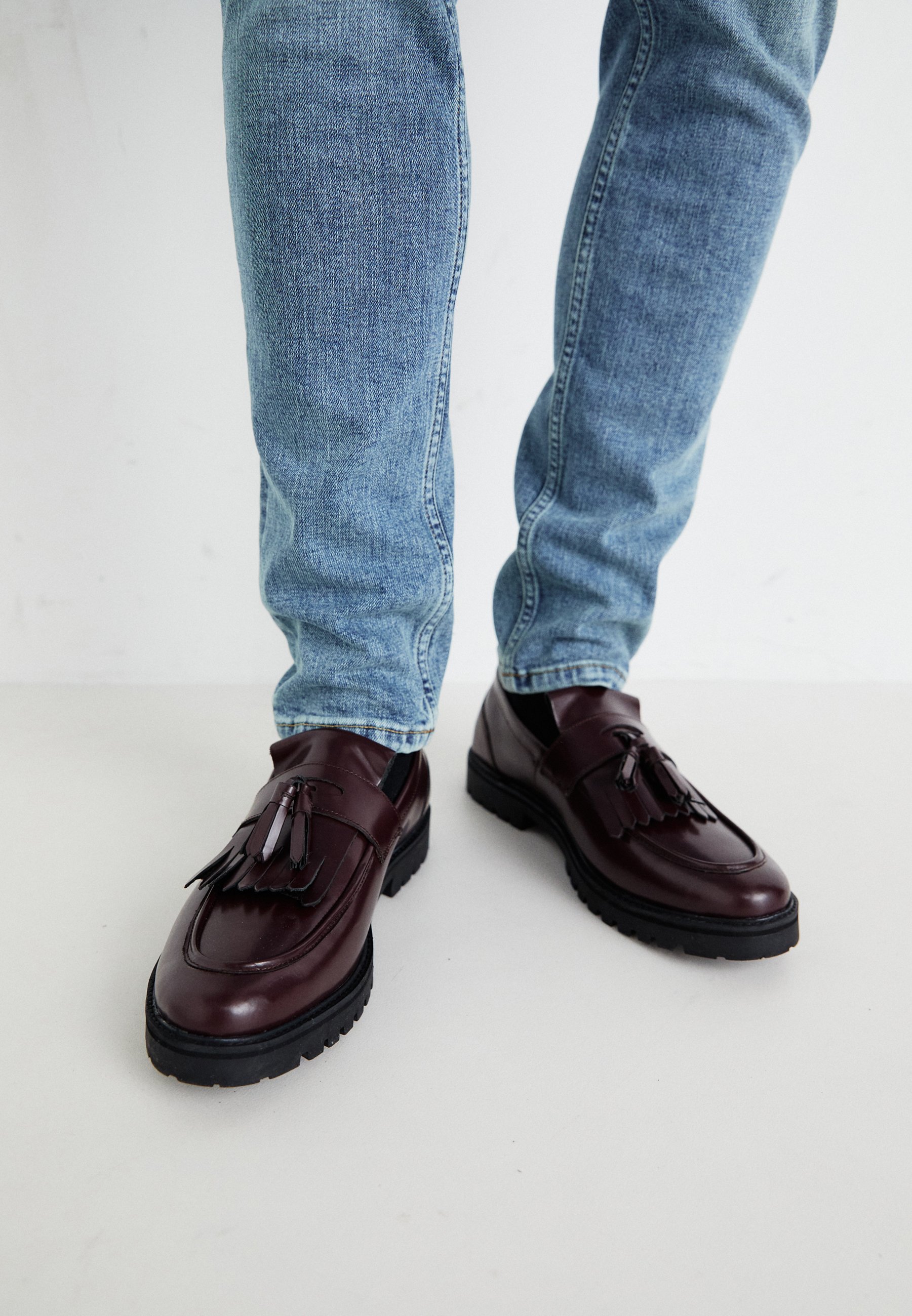 Zign Smart slip-ons - donkerrood