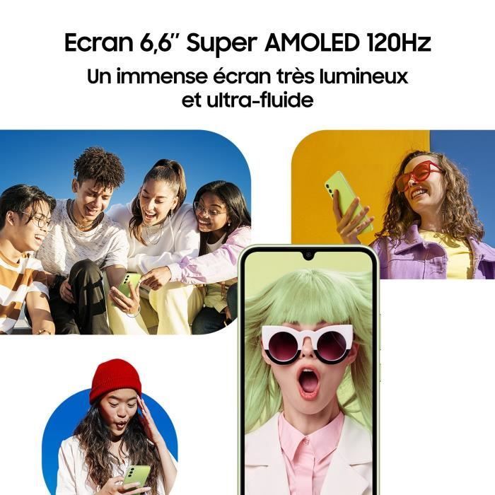 SAMSUNG Galaxy A34 5G Lavanda 128 GB