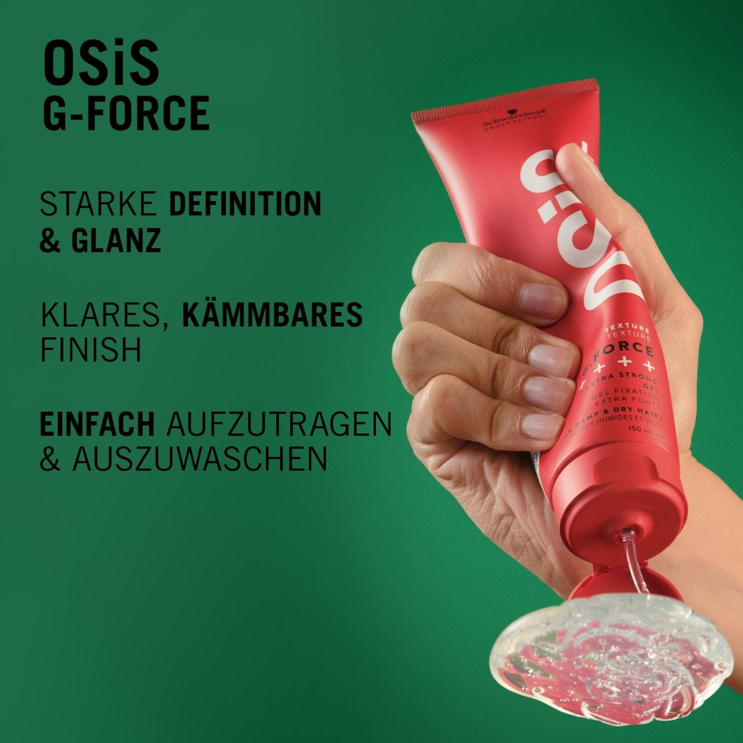 Schwarzkopf profesionalni gel za kosu OSiS+ Texture G. Force - 150 ml