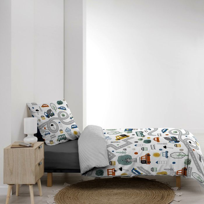 Kinderdekbedovertrek 140 x 200 cm + 1 kussensloop – katoen met 42 draden per inch – PTI BOLIDE