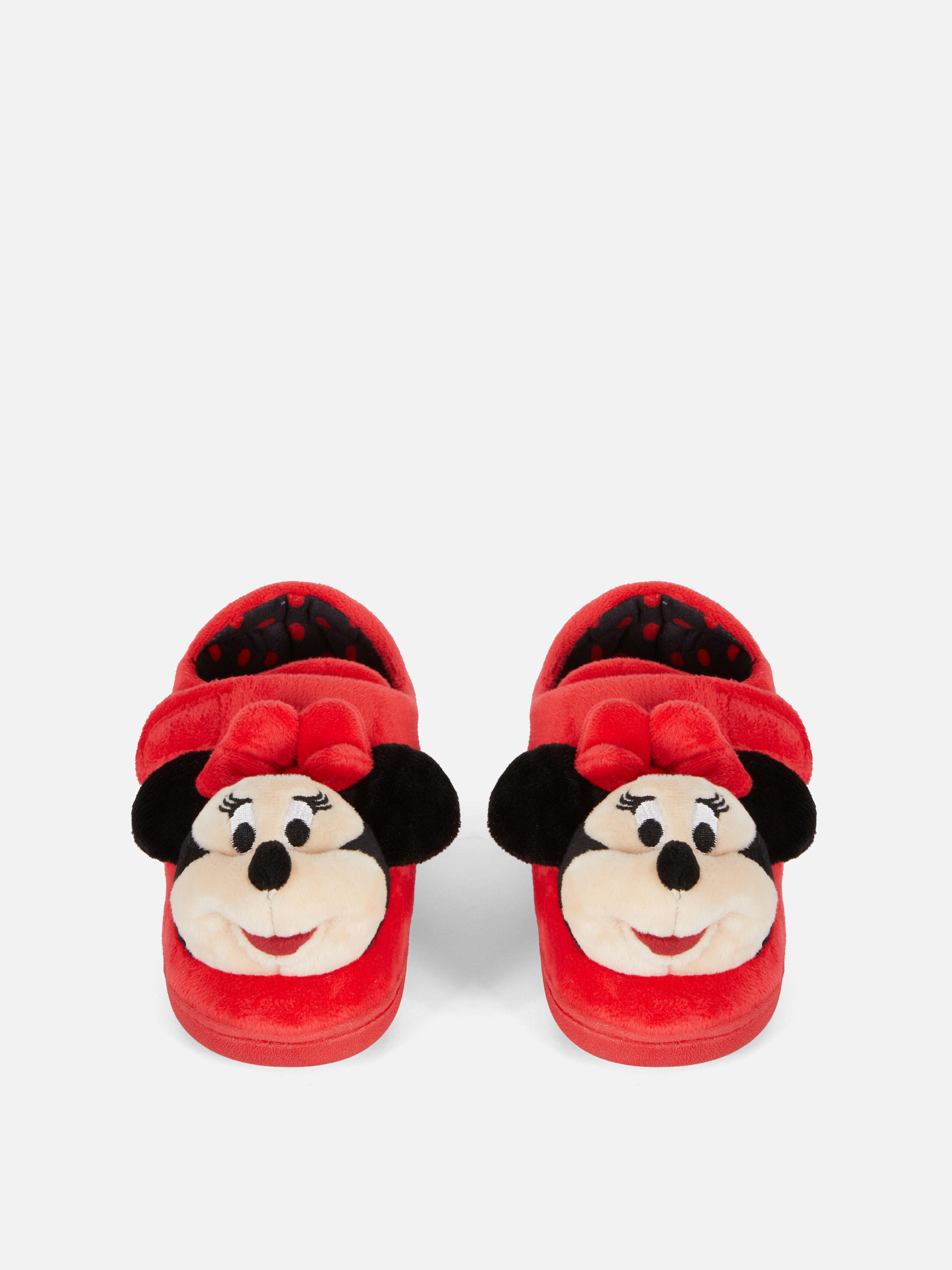 Disney Minnie Mouse papucsok Ezek a tépőzáras Disney papucsok csésze talppal rendelkeznek.