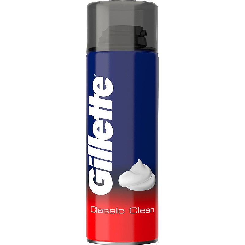Gillette scheerschuim 200 ml, normale Gillette