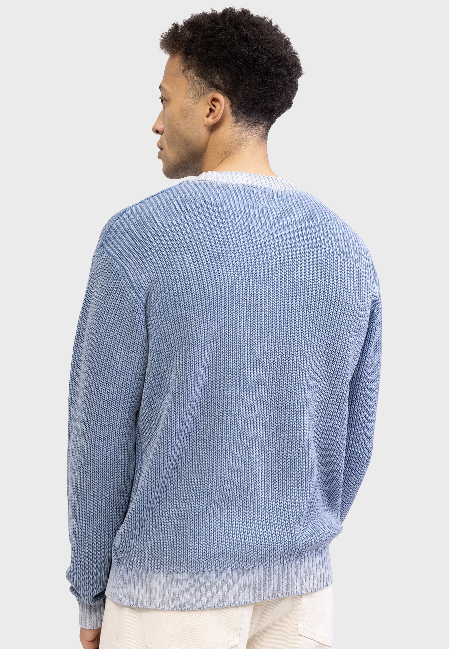 Redefined Rebel DREW KNIT BOXY FIT - Pullover - Baleineblau