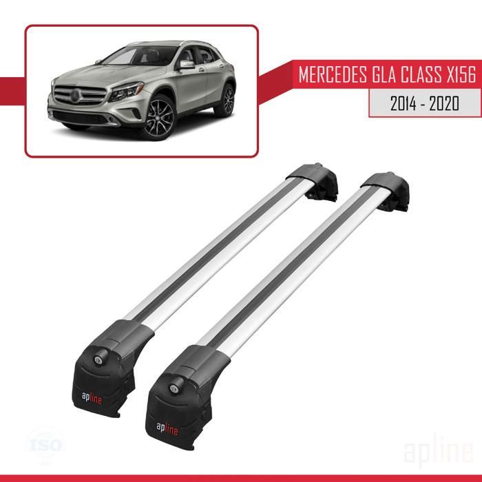 Dakdragers - ACE-2 - Mercedes GLA (X156) 2014-2020 - Aluminium - Grijs - Belasting < 300 kg