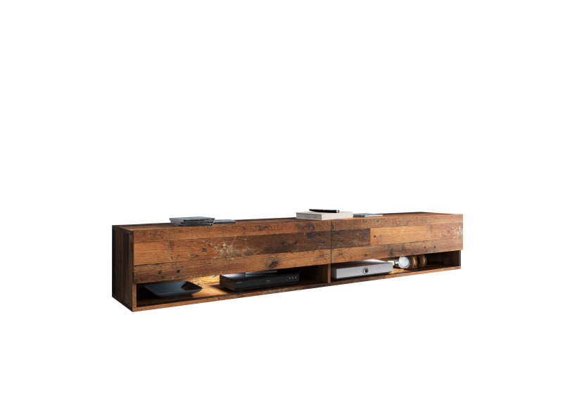 Szafka RTV ANNE 180 w kolorze old wood