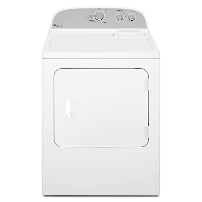 Whirlpool elektrische wasdroger met een inhoud van 7 cu ft (wit)
