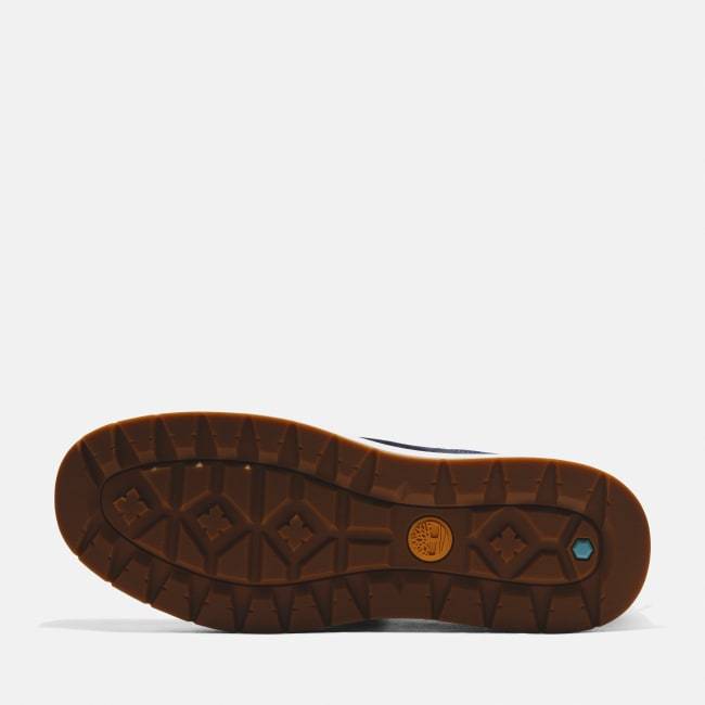 Oxford in Pelle Maple Grove da Uomo in blu                marino