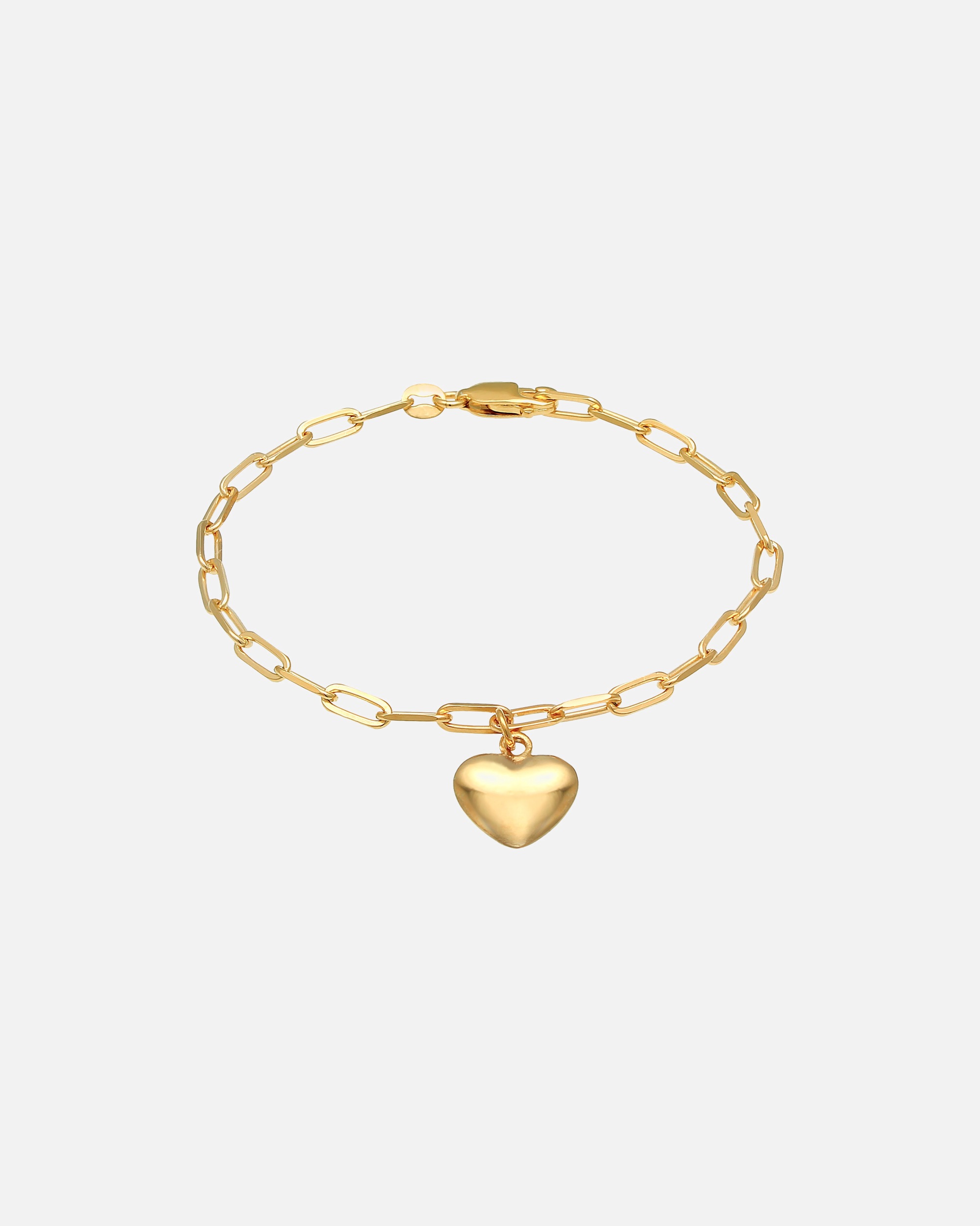 Elli Tendance ovale de Ladies Heart Love Links en argent sterling 925