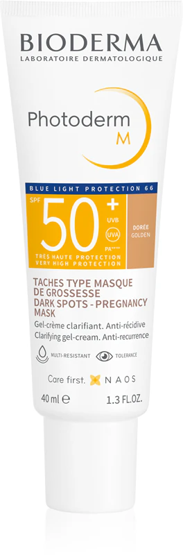 Bioderma Photoderm M ochranný tónovaný krém proti zafarbeniu SPF 50+