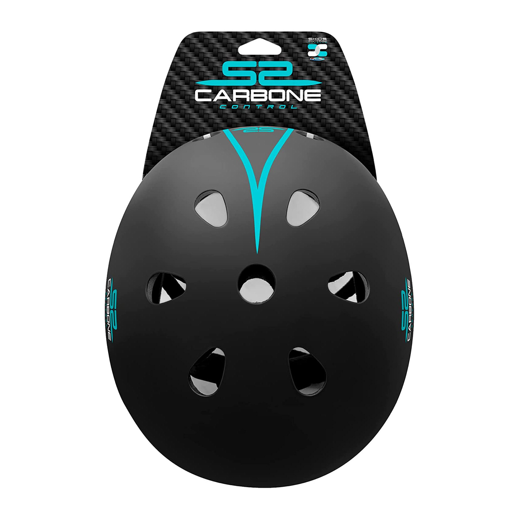 Skids Control Carbon bērnu ķivere, izmērs 53-57 cm