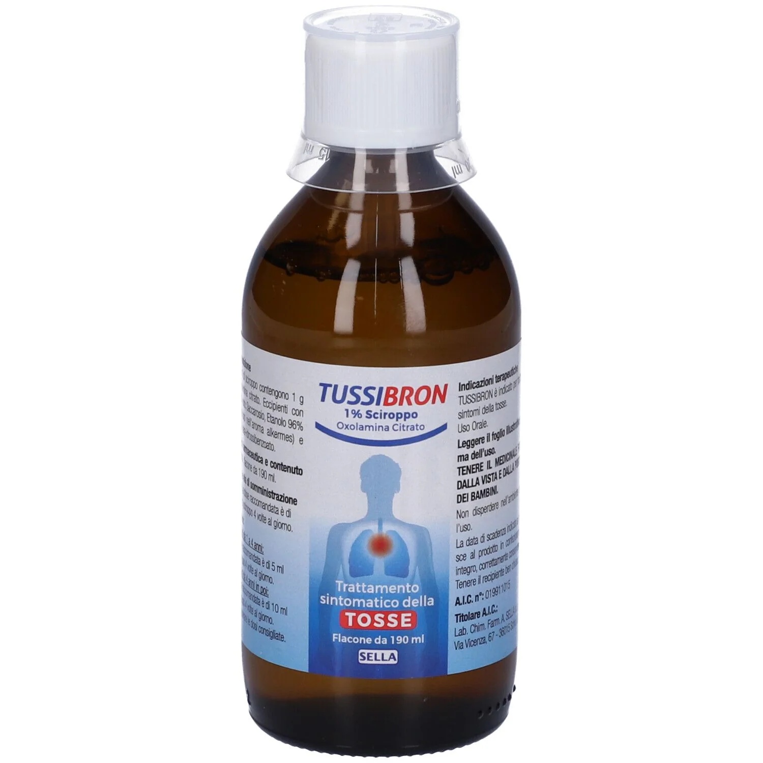 TUSSIBRON Tussibron*Scir Fl 19 ml 1%
