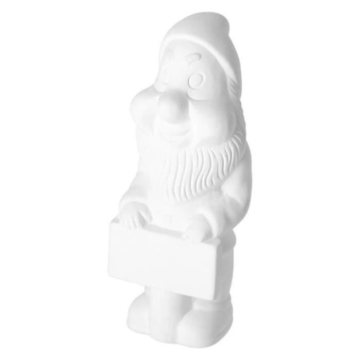 Coffret créatif - ESSCHERT DESIGN - Nain de jardin - Peinture artisanale - 6 couleurs - Céramique