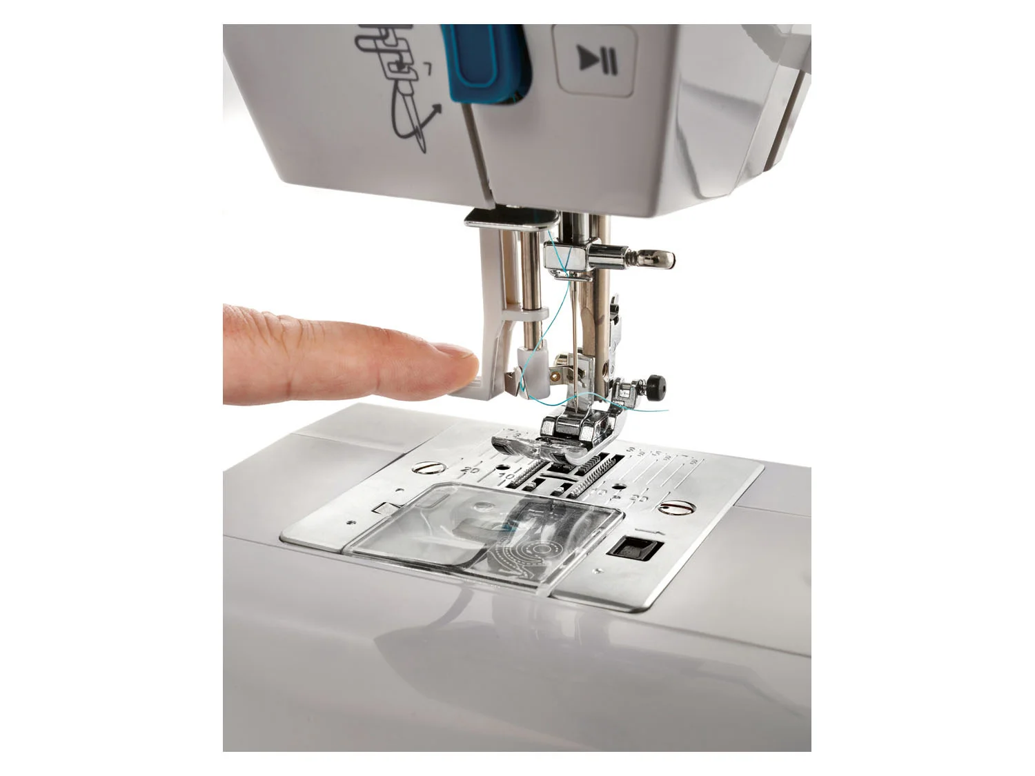 Carina computer sewing machine »SCNM 100 A1«, with 100 stitch programs